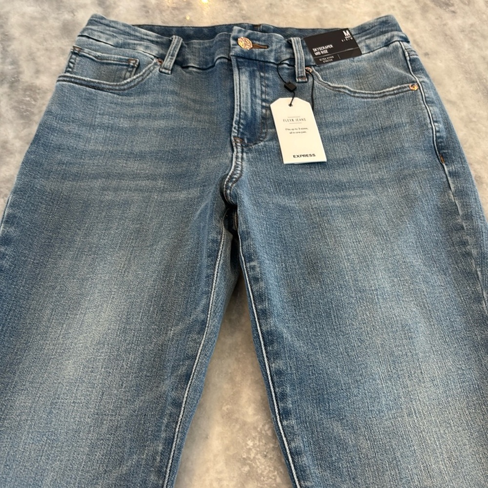 Express Skyscraper Midrise Jeans